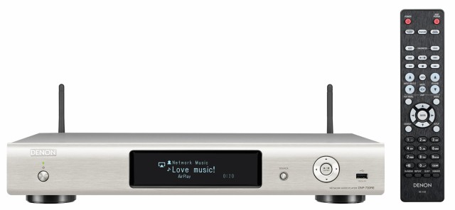 【中古】 Denon ネットワークオーディオプレーヤー ハイレゾ音源対応 プレミアムシルバー DNP-730RE-SP