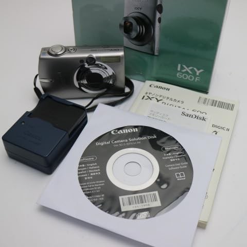 【中古】 ●IXY DIGITAL 600 シルバー●Canon