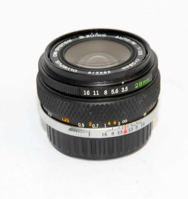 【中古】 OLYMPUS OM-SYSTEM G.ZUIKO Auto-W 28mm 1:3.5