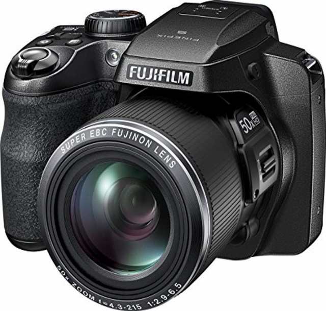 【中古】 (富士フィルム) Fujifilm FinePix S9800デジタルカメラ 3.0インチLCD搭載 ブラック