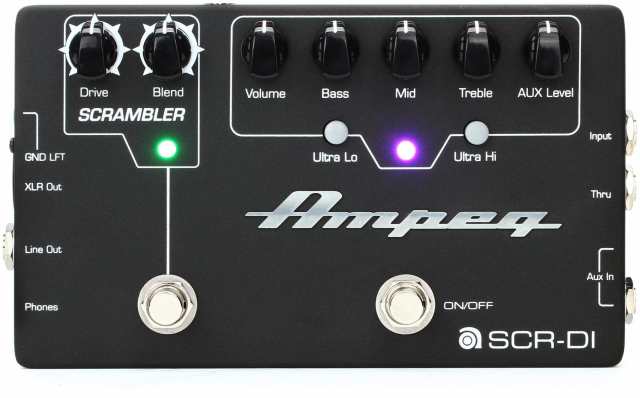 【中古】 【正規品】 AMPEG ペダル プリアンプ SCR-DI