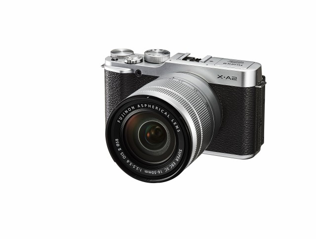 【中古】 通常品_レンズキット_シルバー FUJIFILM ミラーレス一眼 X-A2 レンズキット シルバー X-A2S1650II