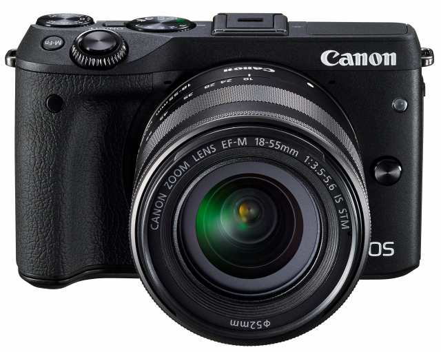 【中古】 ブラック_18-55レンズキット Canon ミラーレス一眼カメラ EOS M3 レンズキット(ブラック) EF-M18-55mm F3.5-5.6 IS STM 付属 EO