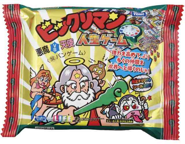 【中古】 ビックリマン 悪魔VS天使 人生ゲーム