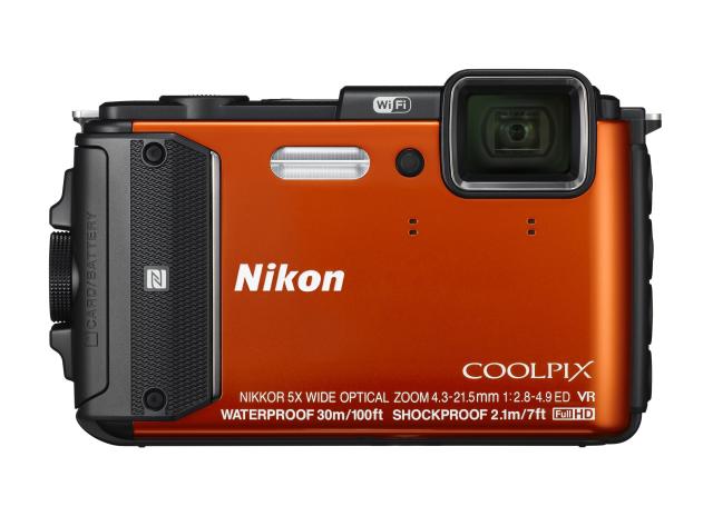 中古】 オレンジ Nikon デジタルカメラ COOLPIX AW130 オレンジ 