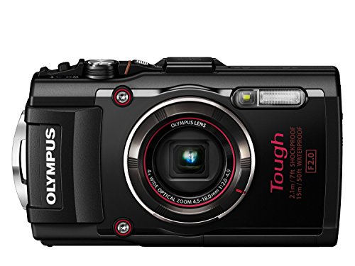 中古】 通常品_本体のみ_ブラック OLYMPUS デジタルカメラ STYLUS TG-4 