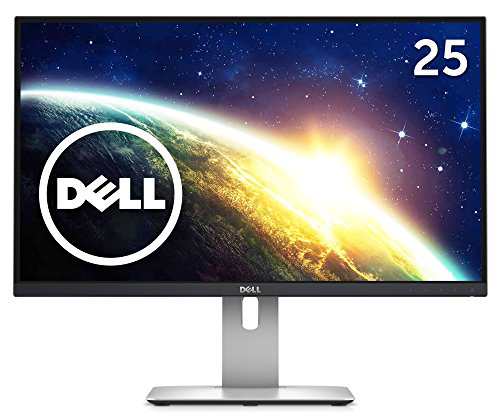 【中古】 25型_2560x1440 WQHD_フレームレス Dell ディスプレイ モニター U2515H 25インチ/WQHD/IPS非光沢/6ms/DPx2(MST)，HDMIx2/sRGB99