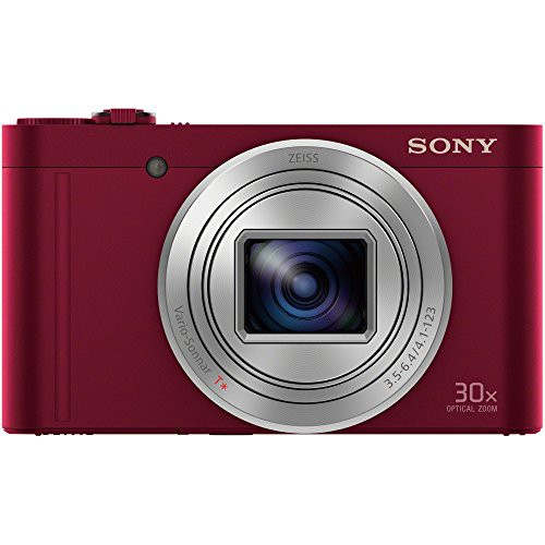 【中古】 レッド_単品 ソニー(SONY) コンパクトデジタルカメラ Cyber-shot DSC-WX500 レッド 光学ズーム30倍(24-720mm) 180度可動式液晶