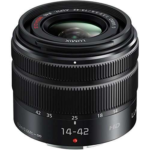 【中古】 ブラック(KA) パナソニック 標準ズームレンズ マイクロフォーサーズ用 ルミックス G VARIO 14-42mm/F3.5-5.6 II ASPH./MEGA O.I