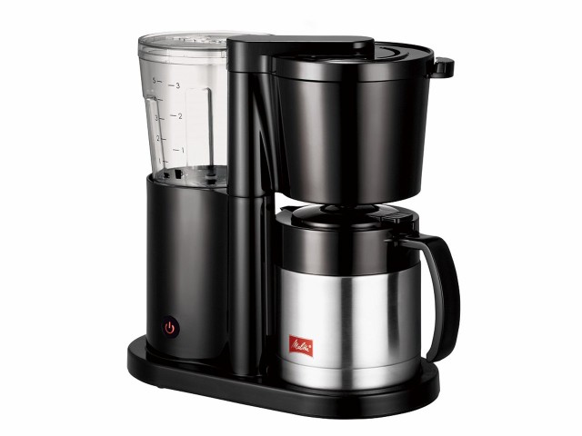 【中古】 1)単品_2)ステンレスポット・ブラック Melitta(メリタ) ALLFI (オルフィ)【2-5杯 浄水フィルター付】 ブラック SKT521B