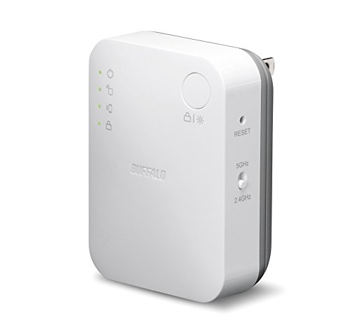 【中古】 BUFFALO WiFi 無線LAN 中継機 WEX-733DHP 11ac 433+300Mbps コンセント直挿しモデル 【iPhoneX/iPhoneXSシリーズ メーカー動作確認済み】の通販は 7,255円