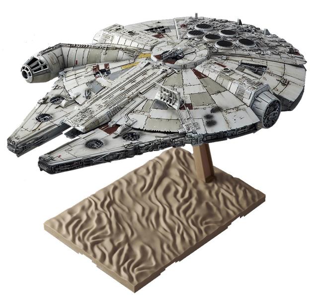 【中古】 スター・ウォーズ ミレニアム・ファルコン (フォースの覚醒) 1/144スケール プラモデルの通販は