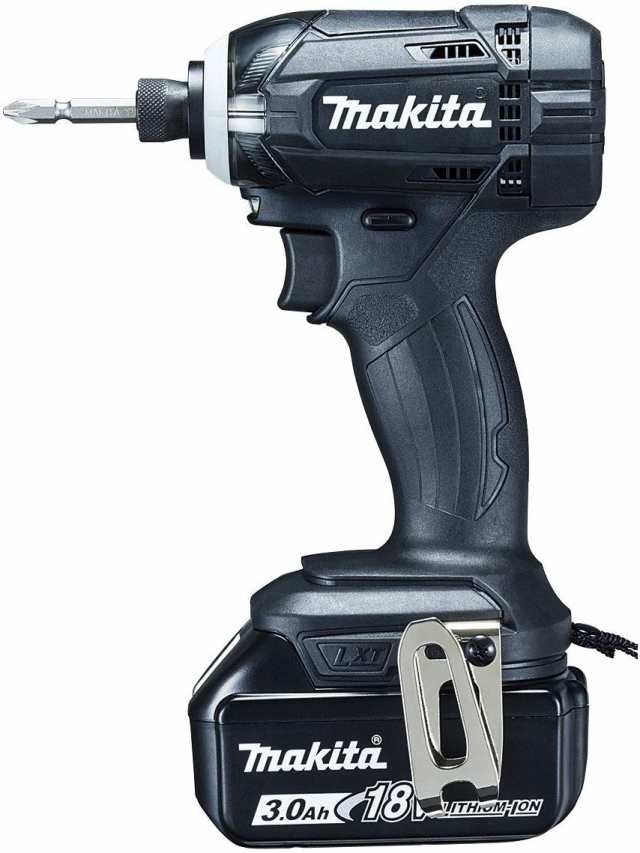 【中古】 黒_バッテリー2本・充電器・ケース付 マキタ(Makita) インパクトドライバTD149(18V)黒 トルク165Nm 3Ahバッテリ2本・充電器付 T