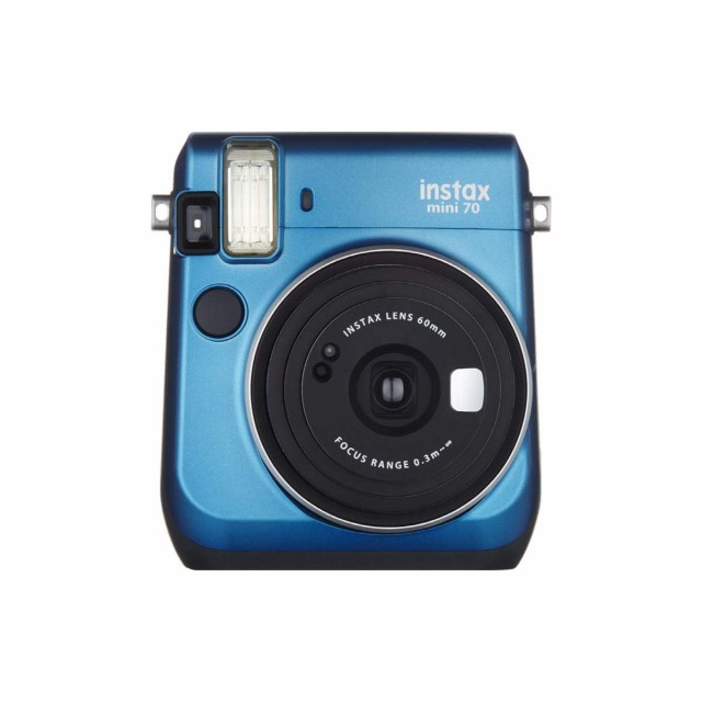 【中古】 ブルー_通常品 FUJIFILM インスタントカメラ チェキ instax mini70 ブルー INS MINI 70 BLUE