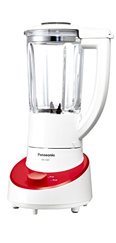 【中古】 4)ミキサー/レッド_単品 パナソニック ミキサー ブラックハードチタンコートカッター 1000ml MX-X301-Rの通販は