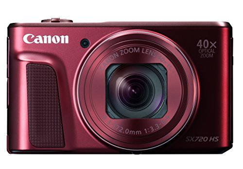 【中古】 Canon デジタルカメラ PowerShot SX720 HS レッド 光学40倍ズーム PSSX720HSRE