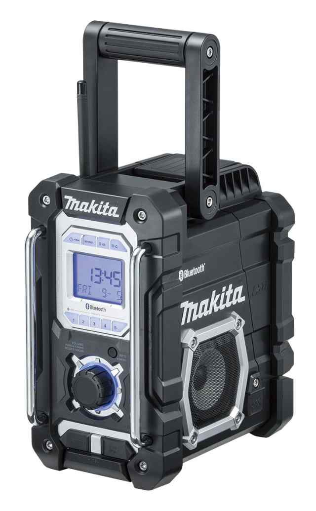 【中古】 ブラック マキタ(Makita) Bluetooth搭載 充電式ラジオ MR108B バッテリ・充電器別売 [カラー:黒]