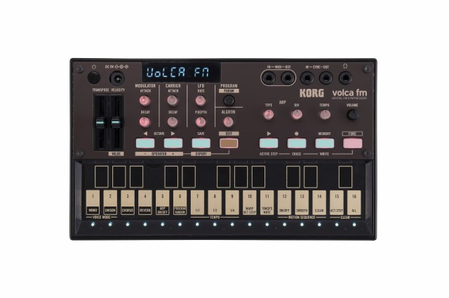 【中古】 本体のみ KORG(コルグ) デジタル シンセサイザー 16ステップシーケンサー 電池駆動 スピーカー内蔵 ヘッドフォン使用可 どこで