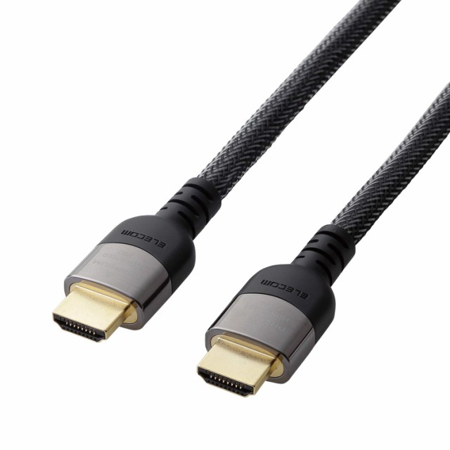 【中古】 5.0m エレコム HDMI ケーブル 【 4K EDR 】【 4K Ultra HD 】【 3DフルHD 】対応 プレミアム 金属シェルコネクタ 5m ブラック D