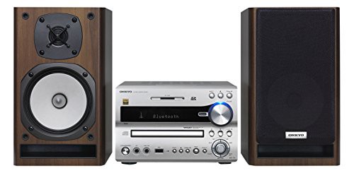 【中古】 ONKYO Bluetooth/ CD/SD/USB/ハイレゾ対応 ミニコンポ シルバー X-NFR7TX(D)