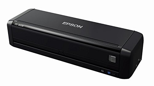 【中古】 無線LAN接続、USB接続対応 エプソン EPSON スキャナー DS-360W (シートフィード/A4両面/Wi-Fi対応 コードレス)