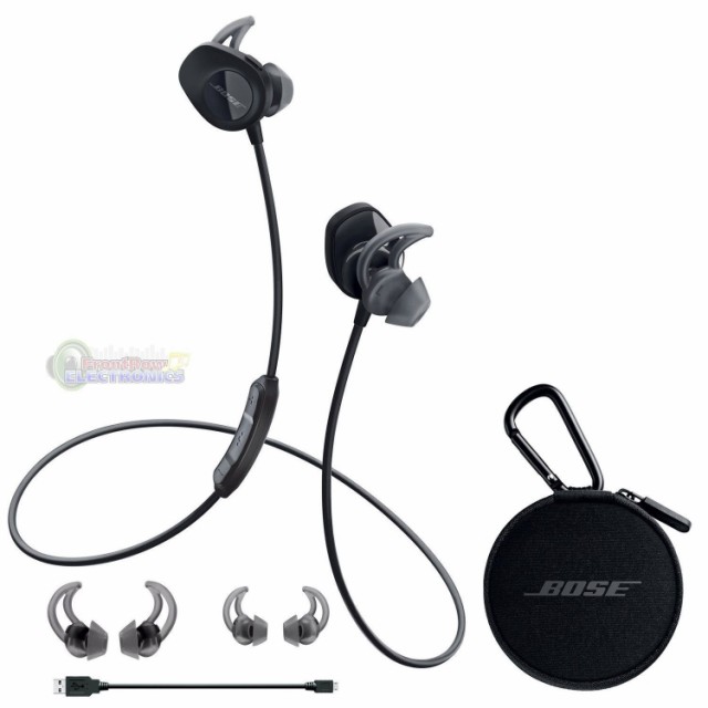 【中古】 Bose SoundSport Wireless Headphones， Black サウンドスポット イヤホン [並行輸入品]