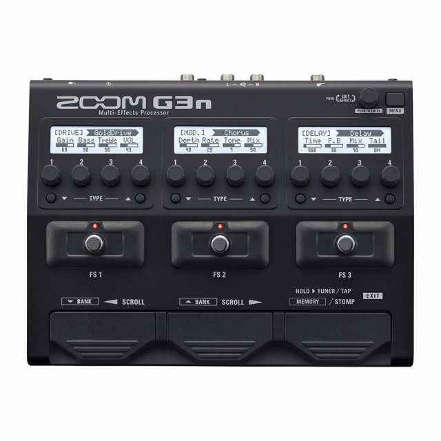 【中古】 G3n_単品 ZOOM ズーム ギター用 マルチエフェクター G3n