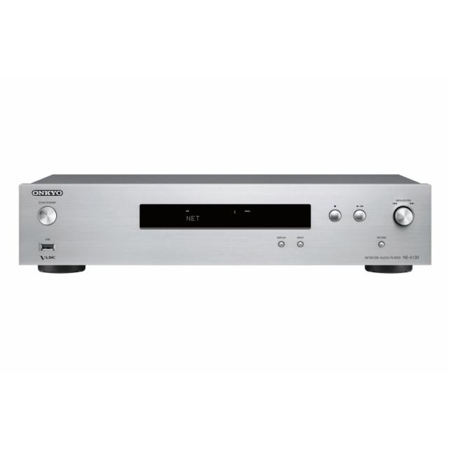 【中古】 ONKYO NS-6130 ネットワークオーディオプレーヤー ハイレゾ対応 シルバー NS-6130(S)