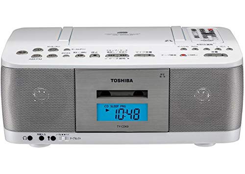 【中古】 ホワイト_CDラジカセ TY-CDK9 東芝 CDラジカセ TY-CDK9 (W) ホワイト