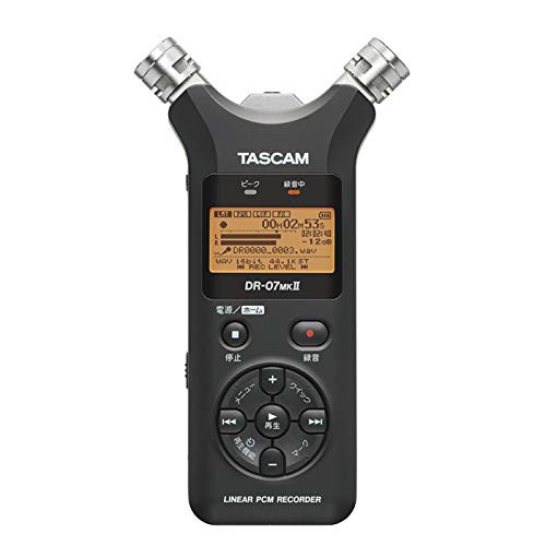 【中古】 TASCAM リニアPCMレコーダー DR-07MK2-JJ