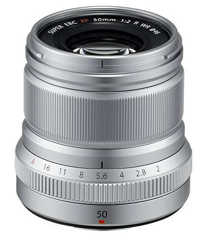 【中古】 シルバー_XF50mmF2 R WR_レンズ単品 富士フイルム(FUJIFILM) X 交換レンズ フジノン 単焦点 中望遠 コンパクト 50mm F2 防塵防