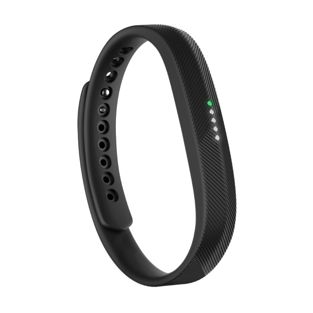 【中古】 Fitbit Flex2 フィットネストラッカー Black L/Sサイズ FB403BK-JPN