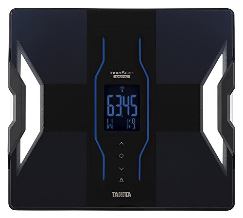 【中古】 タニタ 体組成計 スマホ 50g 日本製 ブラック RD-907 BK 医療分野の技術搭載/スマホでデータ管理 インナースキャンデュアル 19,227円