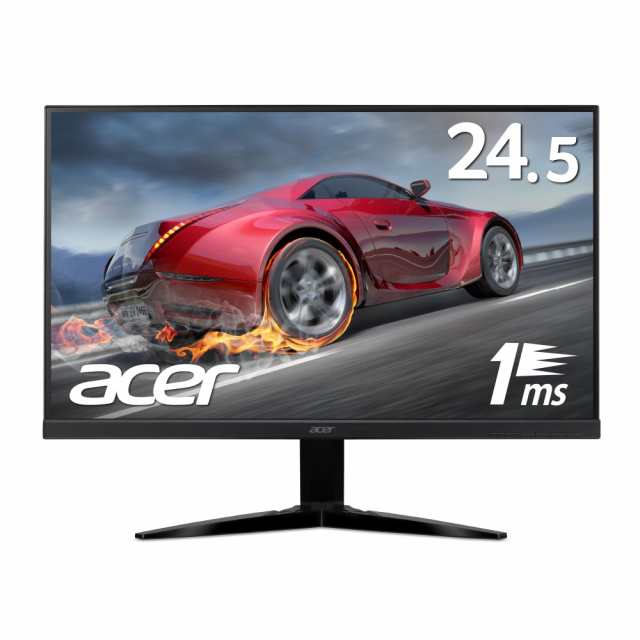 【中古】 Acer ゲーミングモニター KG251Qbmiix 24.5インチ 応答速度1ms/Free Sync/フレームレス/スピーカー内蔵