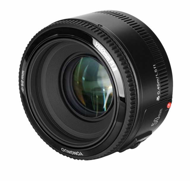 【中古】 YONGNUO Canon YN50mm F1.8 単焦点レンズ キャノン EFマウント フルサイズ対応 標準レンズ