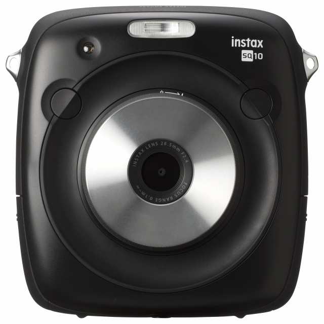 【中古】 ブラック_本体 富士フイルム(FUJIFILM) デジタルチェキ SQUARE SQ10 ブラック instax SQUARE SQ10