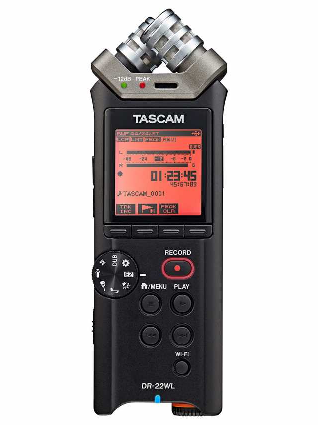 【中古】 TASCAM(タスカム) DR-22WL VER2-J Wi-Fi接続対応リニアPCMレコーダー ハンディレコーダー IC Youtube ASMR 音楽 24bit/96kHz ハ