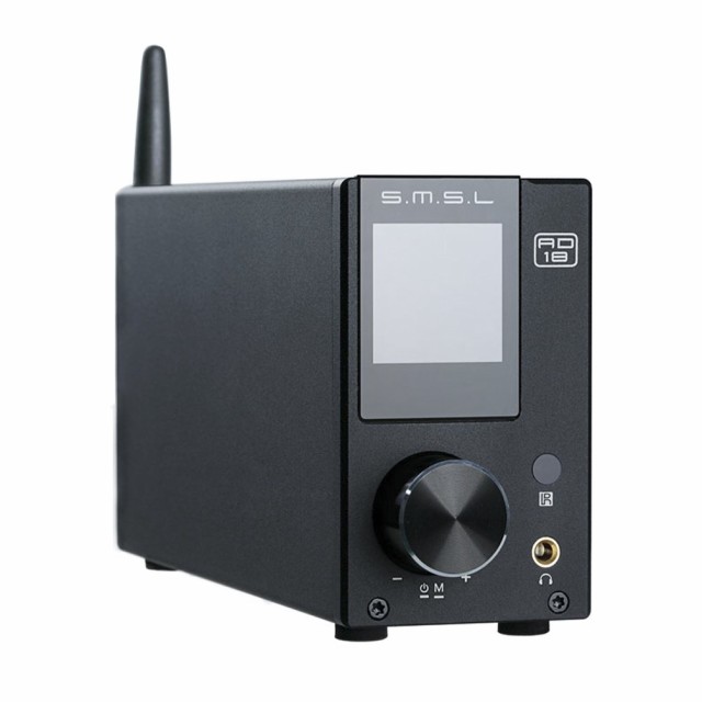 【中古】 S.M.S.L AD18 オーディオ HiFi ステレオアンプ Bluetooth 4.2 サポート Apt-X、USB DSP フルデジタルパワーアンプ 2.1 用、小型