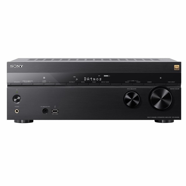 【中古】 単品 ソニー AVレシーバー 7.1ch ネットワーク/ハイレゾ/HDCP2.2/4K/Dolby Atmos STR-DN1080