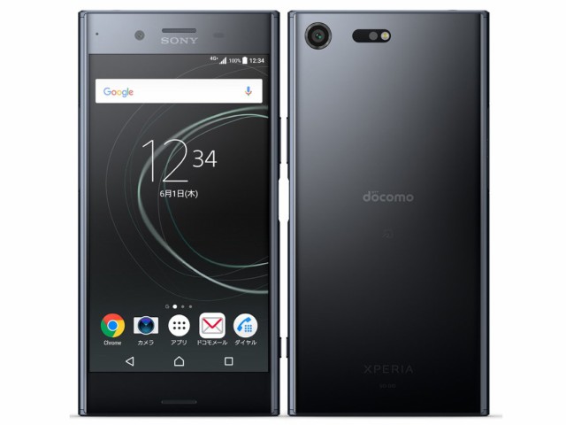 【中古】 ソニー(SONY) docomo Xperia XZ Premium SO-04J Deepsea Black 白ロム