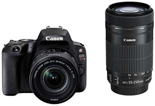 【中古】 ブラック_ダブルズームキット_単品 Canon デジタル一眼レフカメラ EOS Kiss X9 ブラック ダブルズームキット EF-S18-55mm/EF-S5