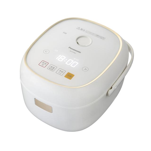 【中古】 ホワイト_2017年度モデル パナソニック 炊飯器 3.5合 IH式 ホワイト SR-KT067-Wの通販は