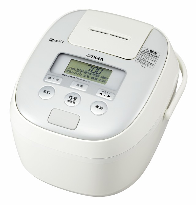【中古】 5.5合 タイガー 炊飯器 5.5合 IH ホワイト 炊きたて 炊飯 ジャー JPE-B100-W Tigerの通販は
