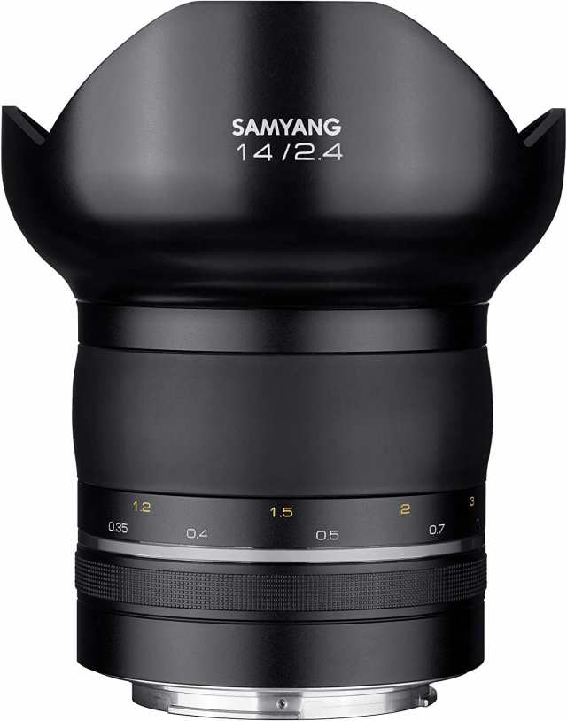 【中古】 14mm_ニコン Fマウント SAMYANG 単焦点広角レンズ XP 14mm F2.4 マニュアルフォーカス ニコンF用 フルサイズ対応