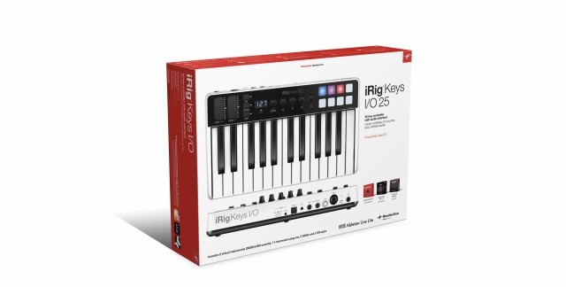 【中古】 IK Multimedia iRig Keys I/O 25 オーディオ・インターフェイス＆MIDIキーボード【国内正規品】