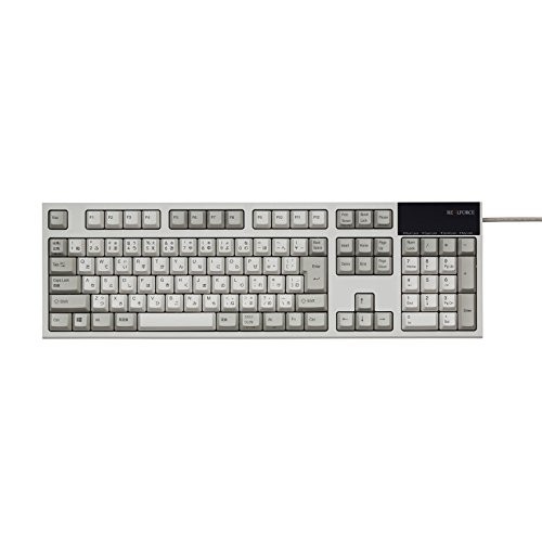 【中古】 東プレ REALFORCE R2 日本語108配列 静電容量無接点方式 USBキーボード 変荷重 昇華印刷 かな表記あり アイボリー R2-JPV-IV