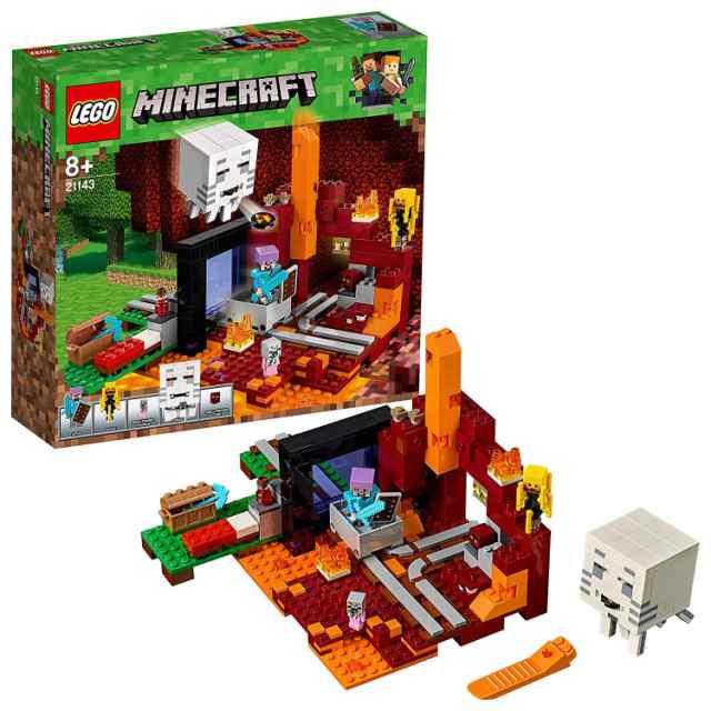 【中古】 レゴ(LEGO) マインクラフト 闇のポータル 21143