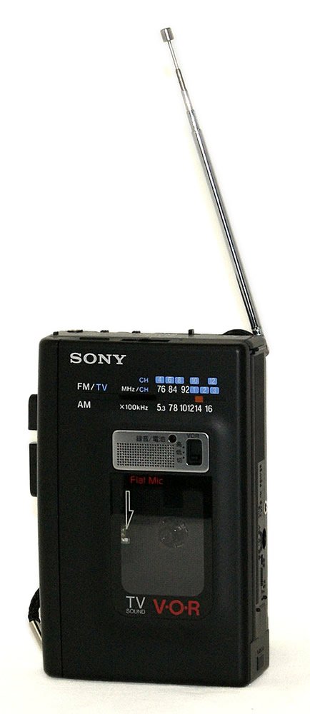 【中古】 SONY ソニー WA-2001 ブラック ラジオカセットコーダー 録音/再生機（ラジオ内蔵ポータブルカセットレコーダー）の通販は