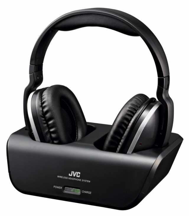 【中古】 JVCケンウッド ワイヤレスヘッドホンシステム HA-WD100B ブラック