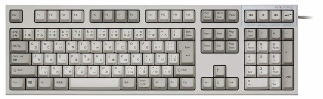 【中古】 東プレ REALFORCE SA R2 日本語112キー 静電容量無接点方式 USBキーボード 静音/APC機能付き 荷重30g 昇華印刷 かな表記あり ア